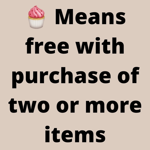 Cupcake emoji = free with purchase - Picture 1 of 1